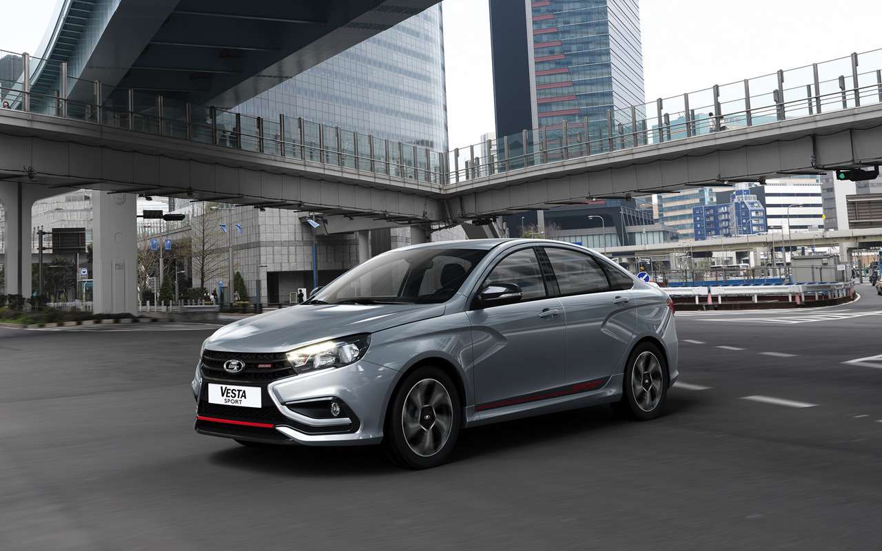 Lada тянет с продажей Vesta Sport