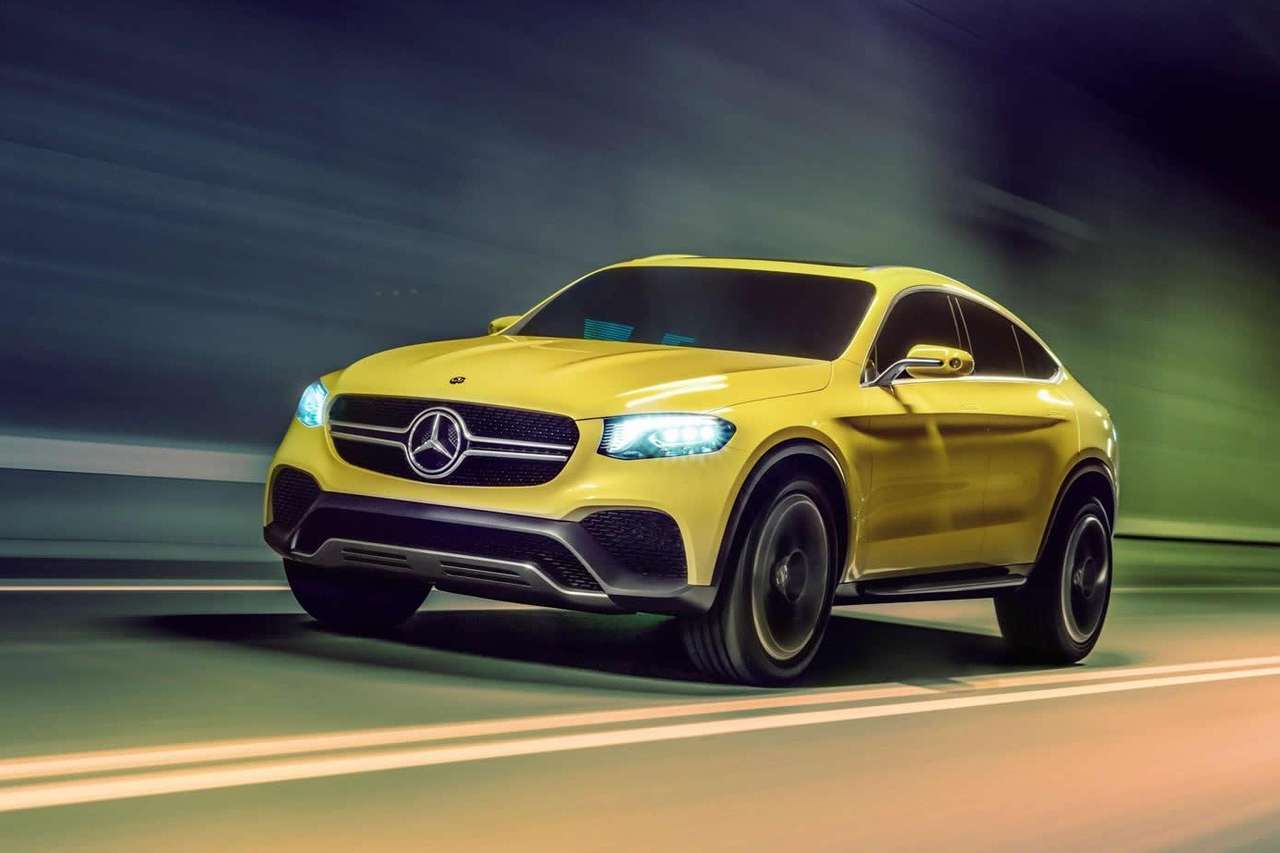 Mercedes-Benz GLC Coupe Concept пригрозил BMW X4