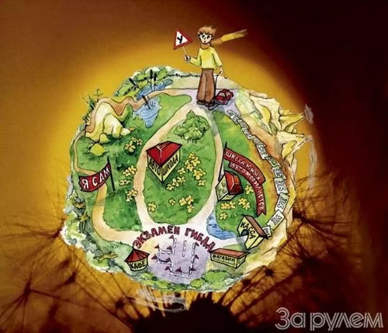 Хочу за руль!