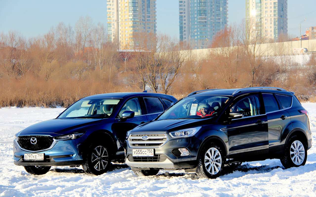 Ford Kuga и Mazda CX-5: щеголь и простак