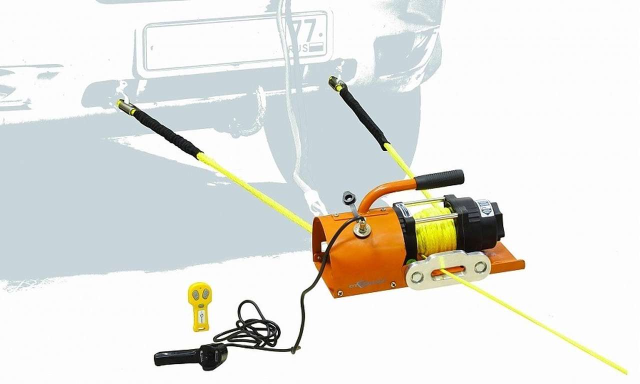 Лебедка в багажнике