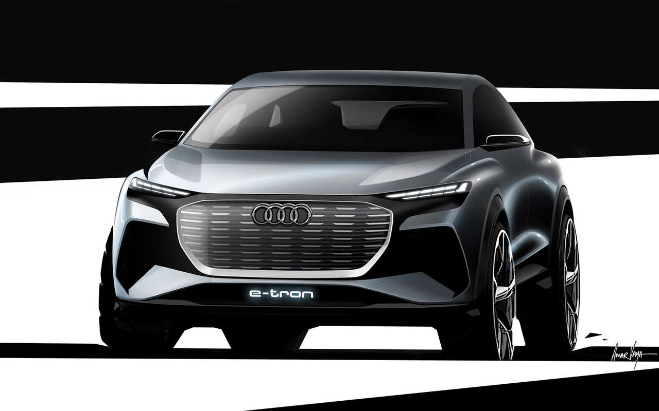 Audi показала дизайн нового кроссовера