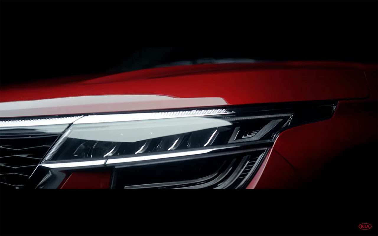 Kia Seltos впервые показали на видео