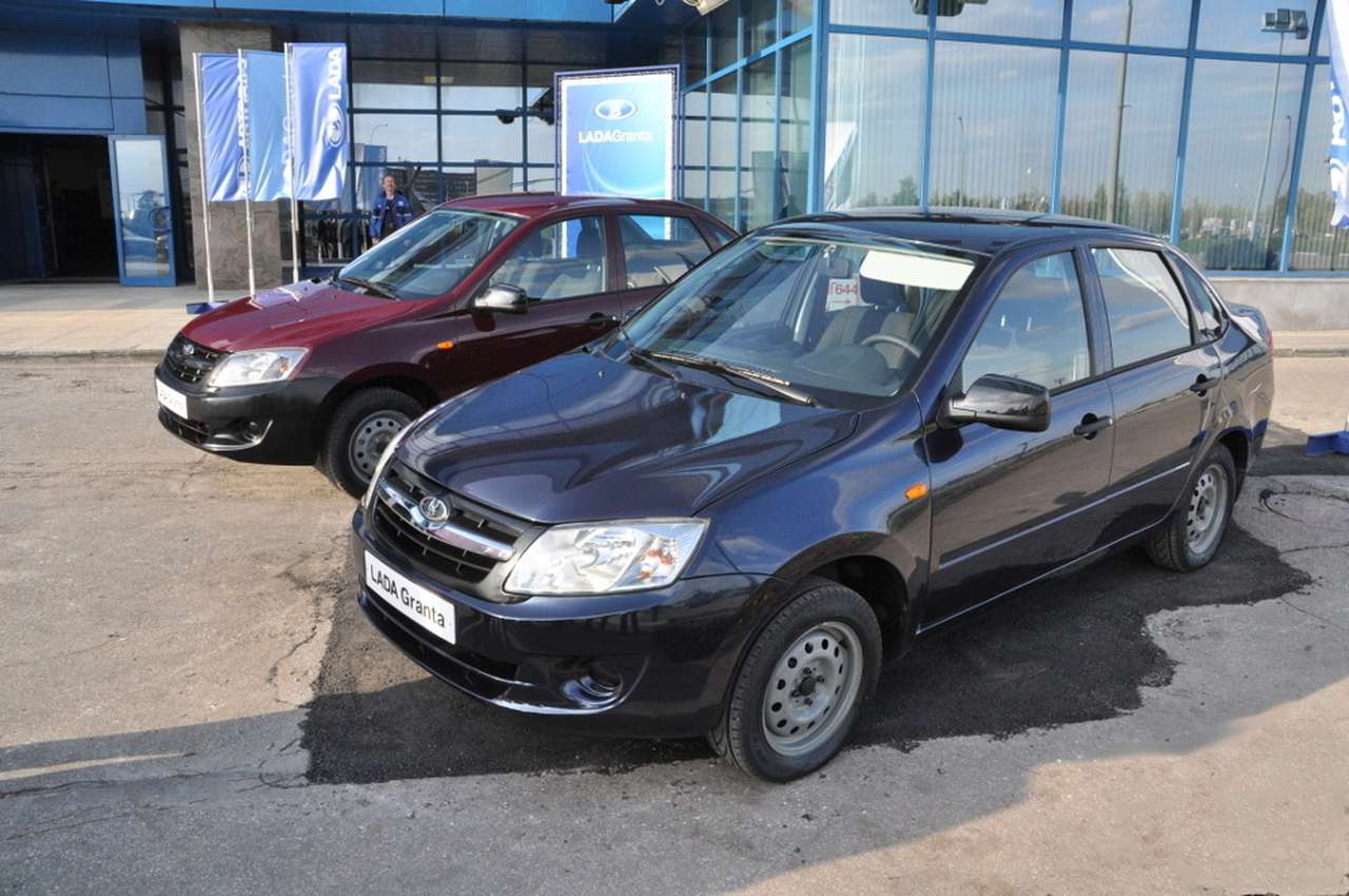 Продажи Lada Granta на Украине стартуют в начале июня