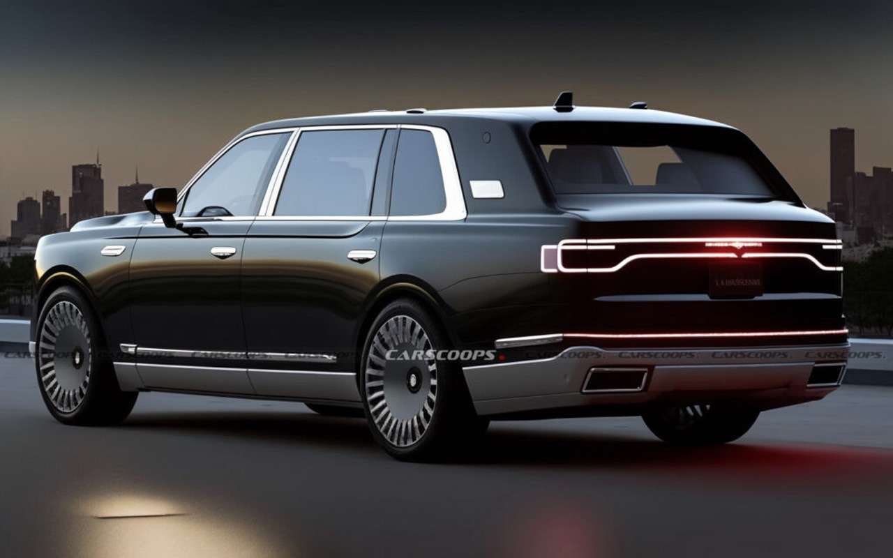 Toyota Century – первое фото необычного кроссовера