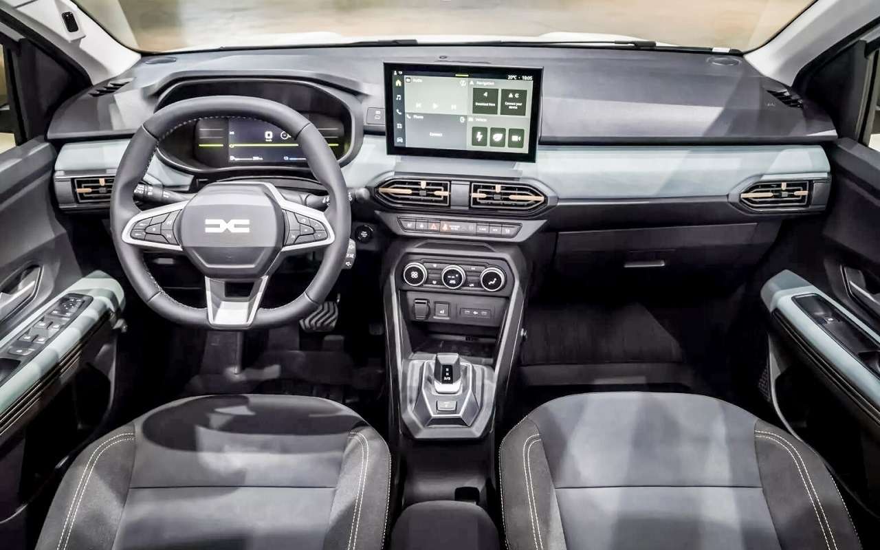 Интерьер Dacia Jogger