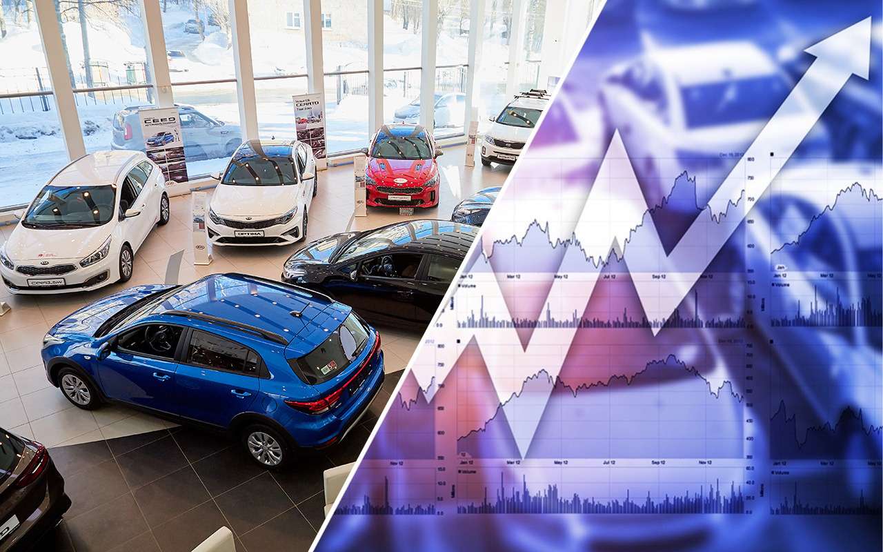 Российские продажи новых легковушек в первом квартале 2024 превысили треть миллиона