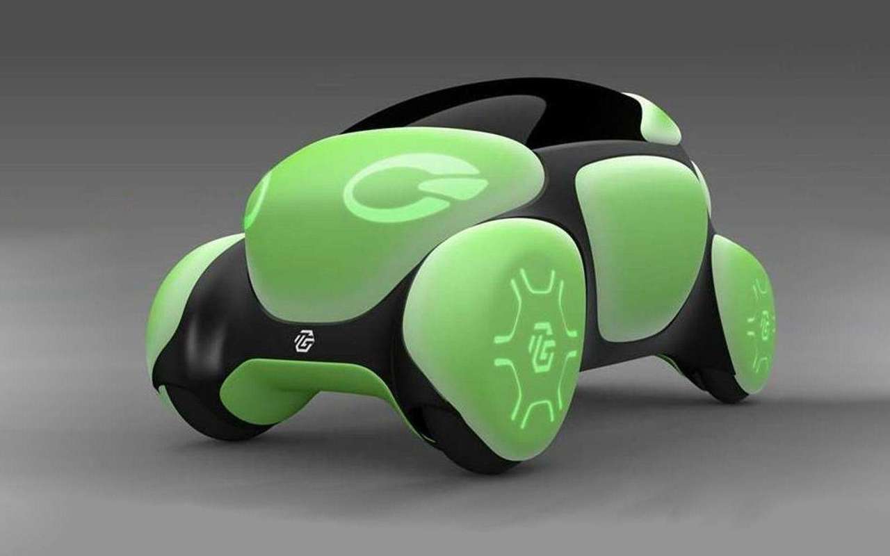 Японцы придумали резиновый автомобиль