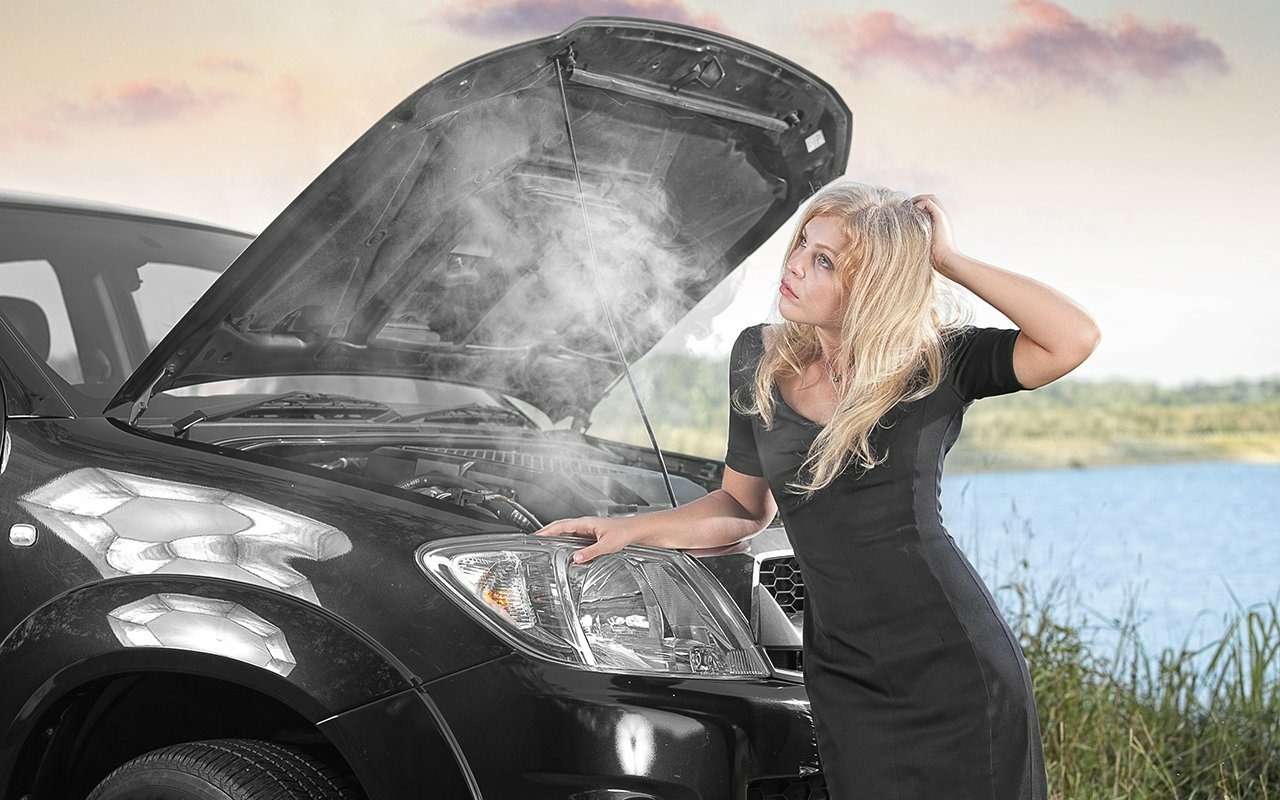 Топ-5 чисто летних поломок авто