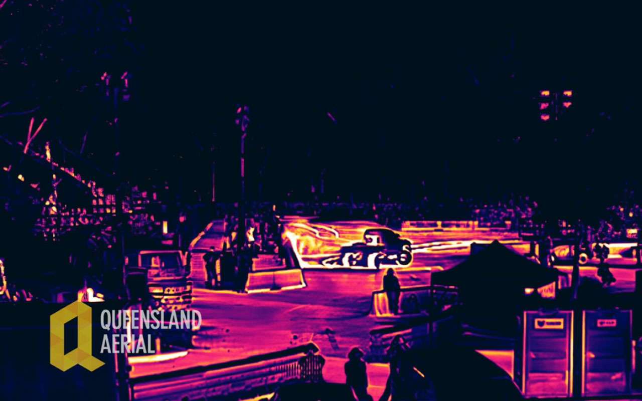 Дрифт в инфракрасном видео — такого еще никто не видел!