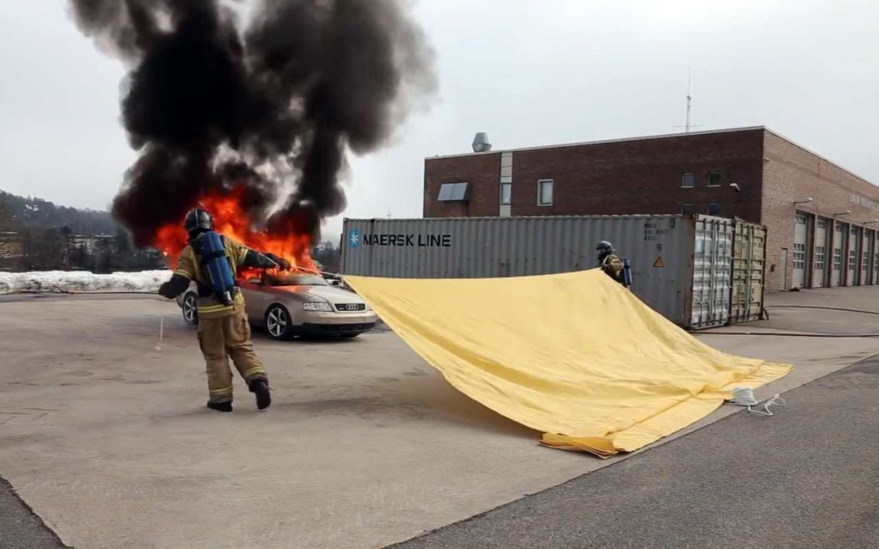 Чем еще можно тушить автомобили