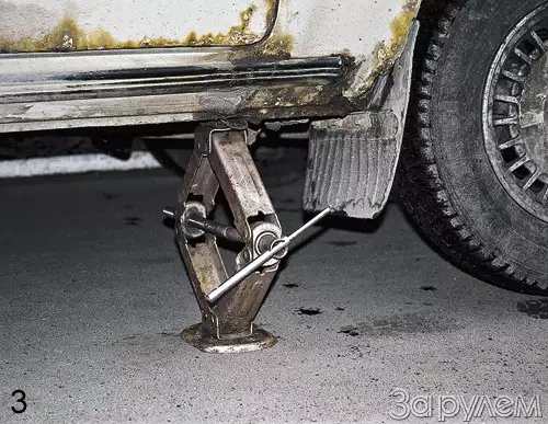 Как поддомкратить ваз 2110 - фото