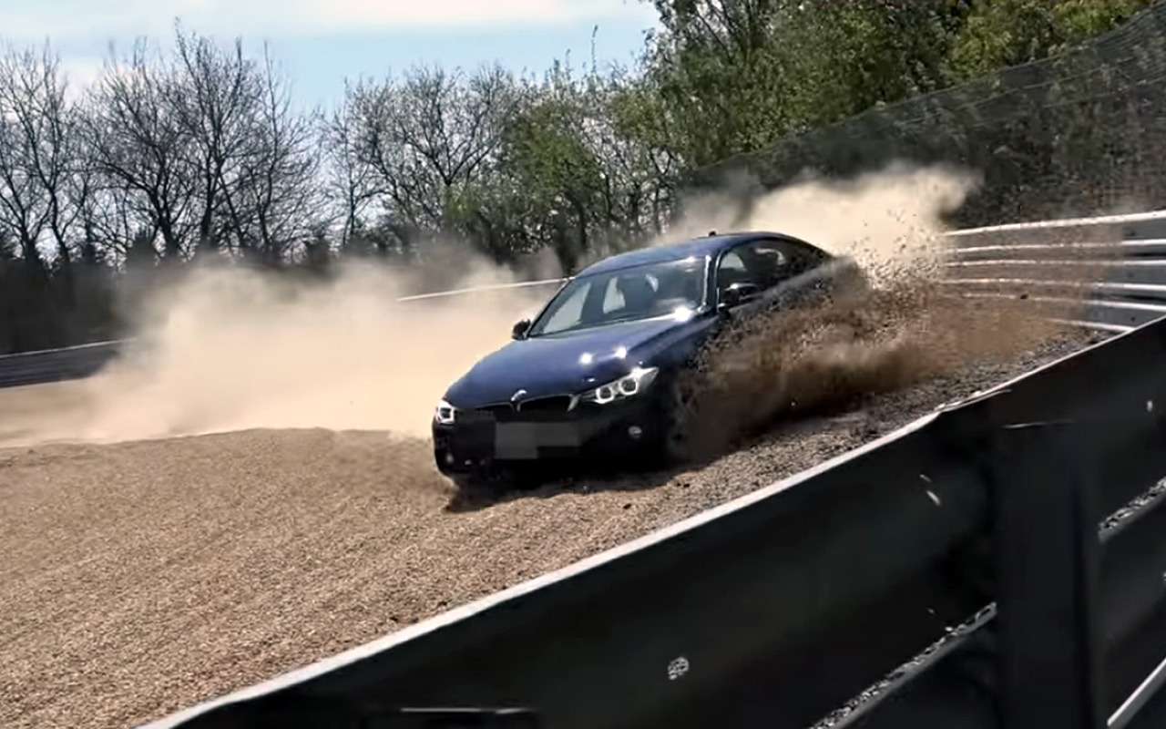 Самые зрелищные аварии Нюрбургринга собрали в одном видео