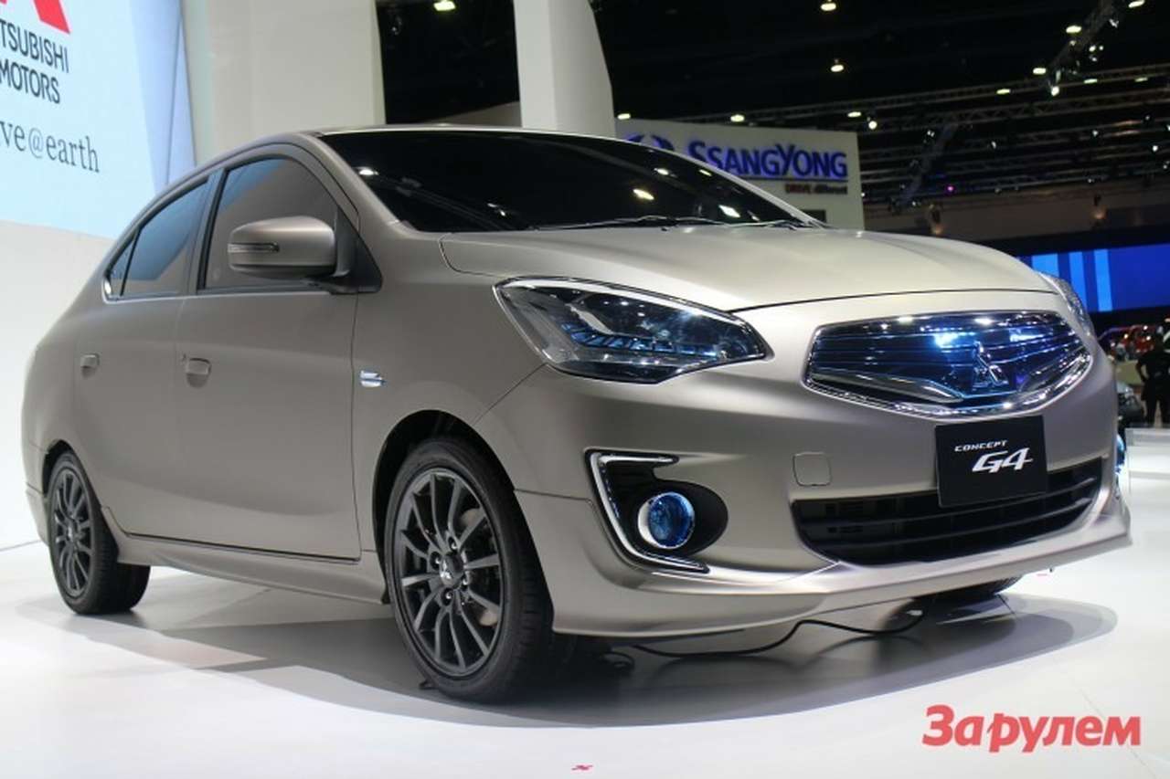 Компактный седан Mitsubishi обрел форму