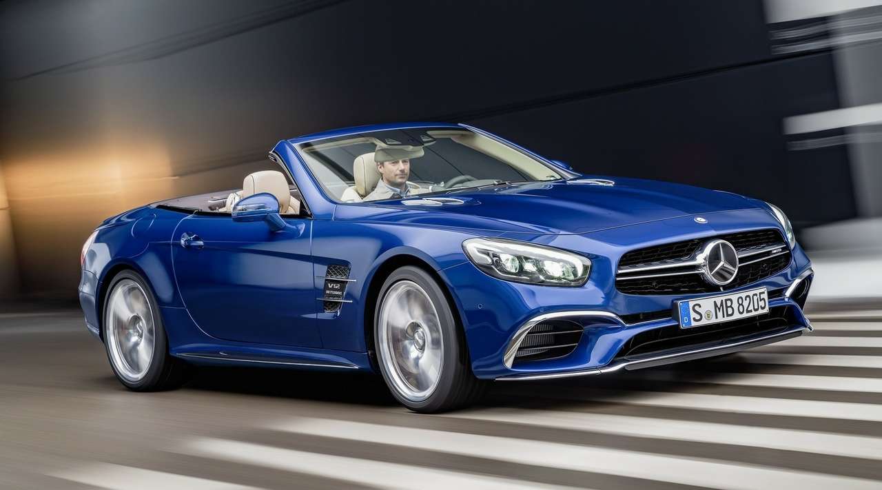 Обновленный Mercedes-Benz SL: слава богу, без планшета