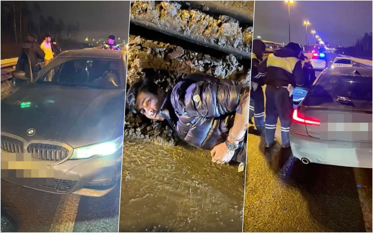 19-летний водитель сбил полицейских, по нарушителю пришлось выстрелить 36 раз (видео)