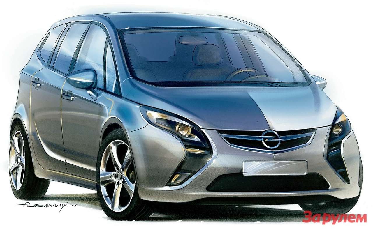 Opel Zafira: Блиц-Вэн