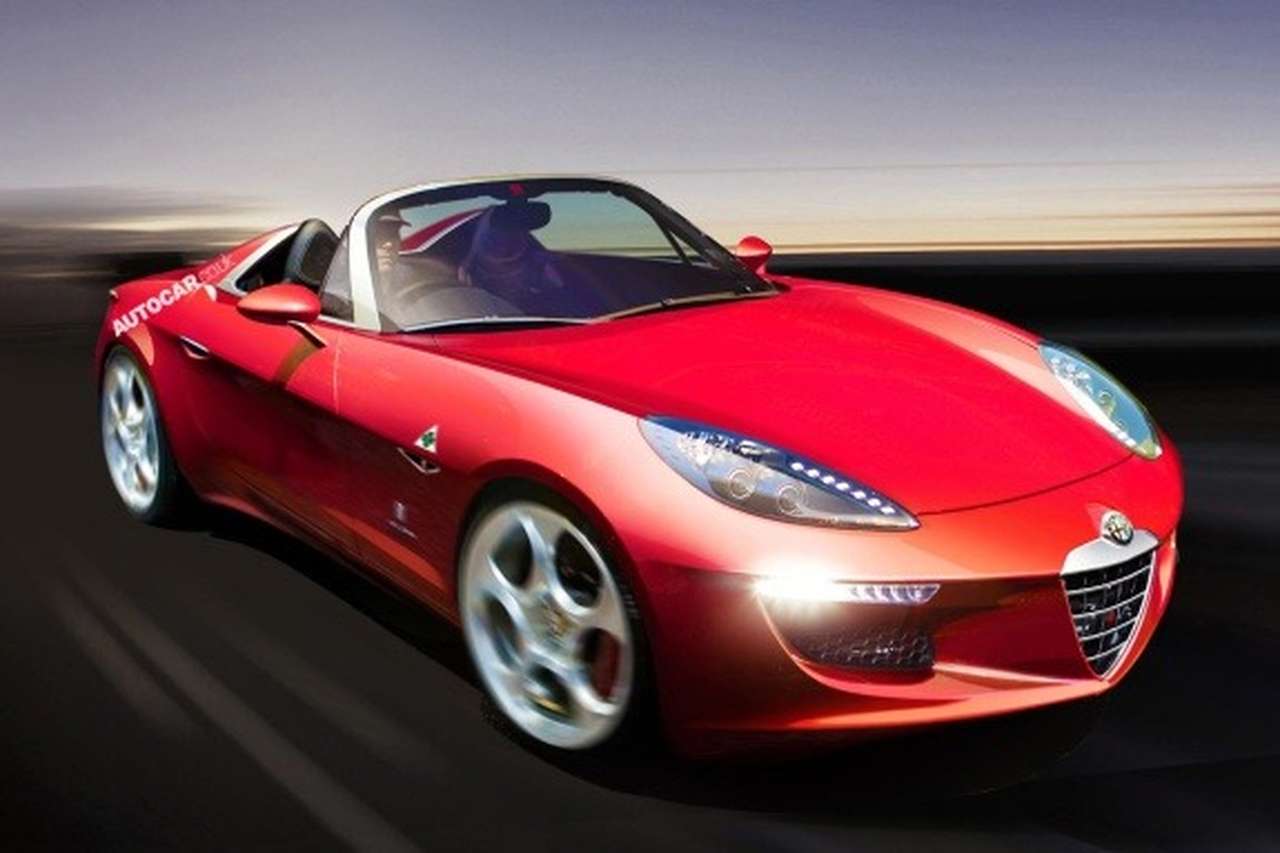 Alfa Romeo Spider будет отличаться от Mazda MX-5