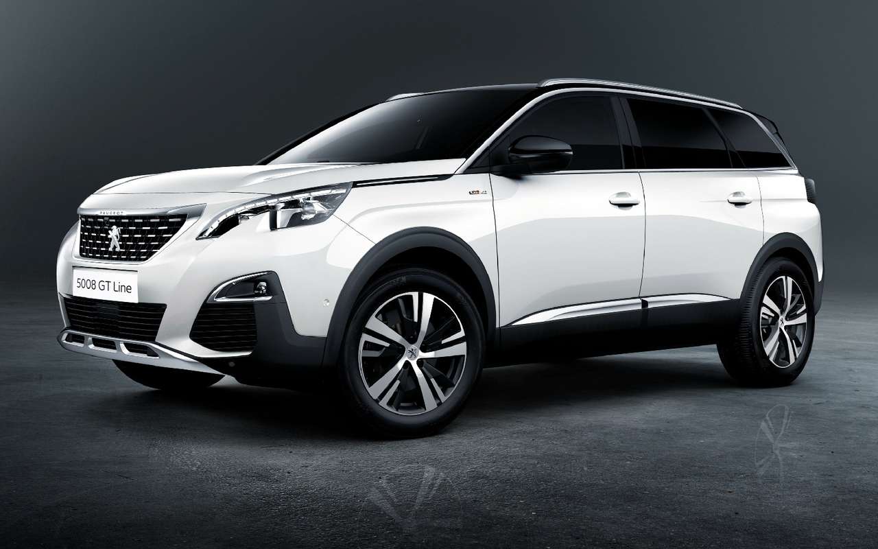 В России стартовали продажи кроссовера Peugeot 5008: цены и комплектации