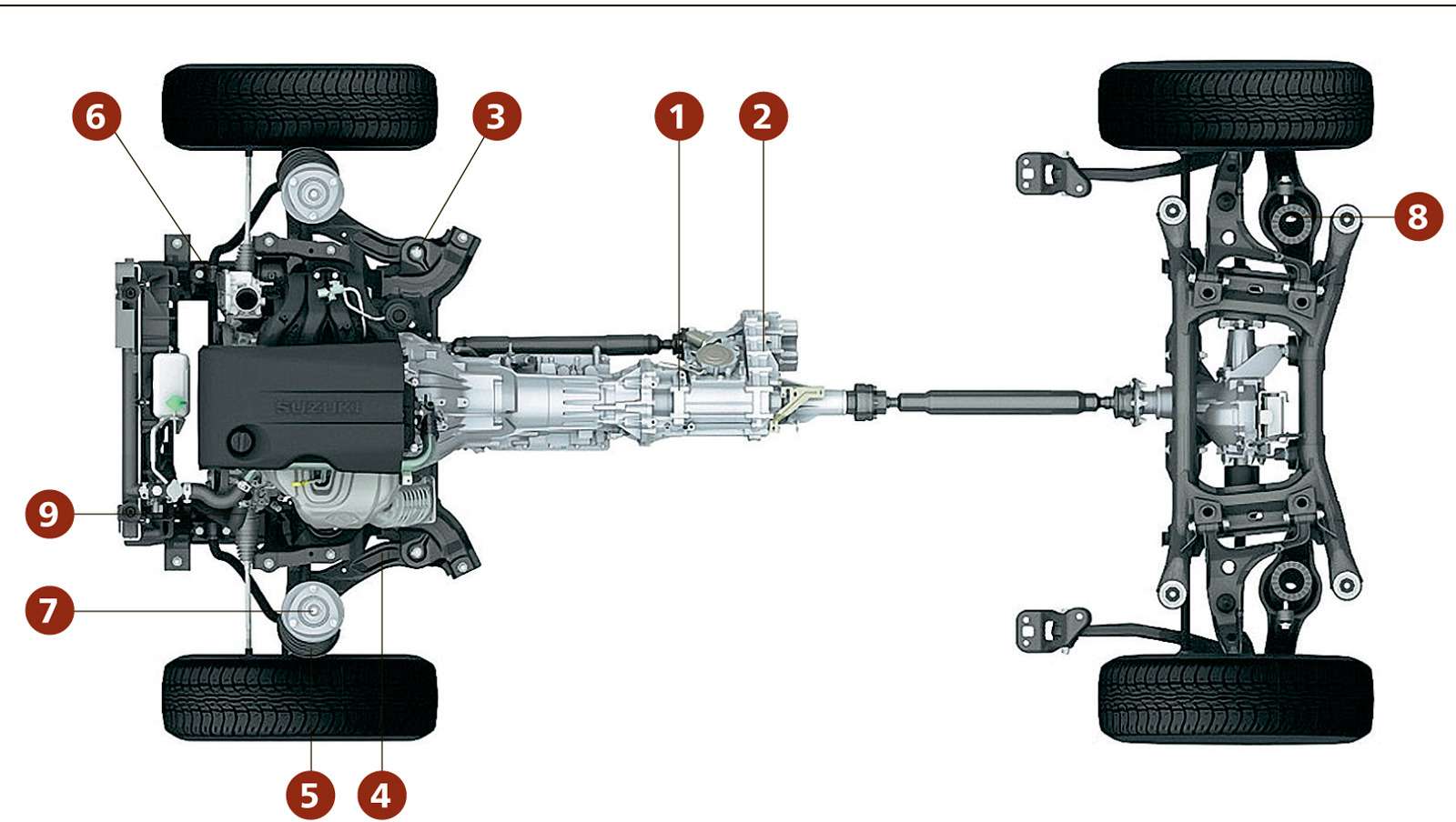 Подвеска suzuki vitara