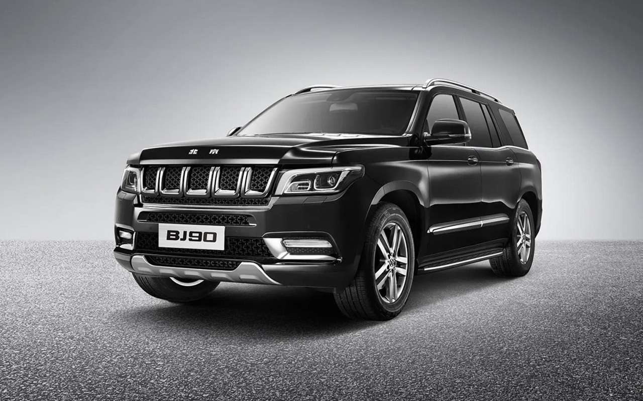 В продаже появился китайский клон Mercedes-Benz GL