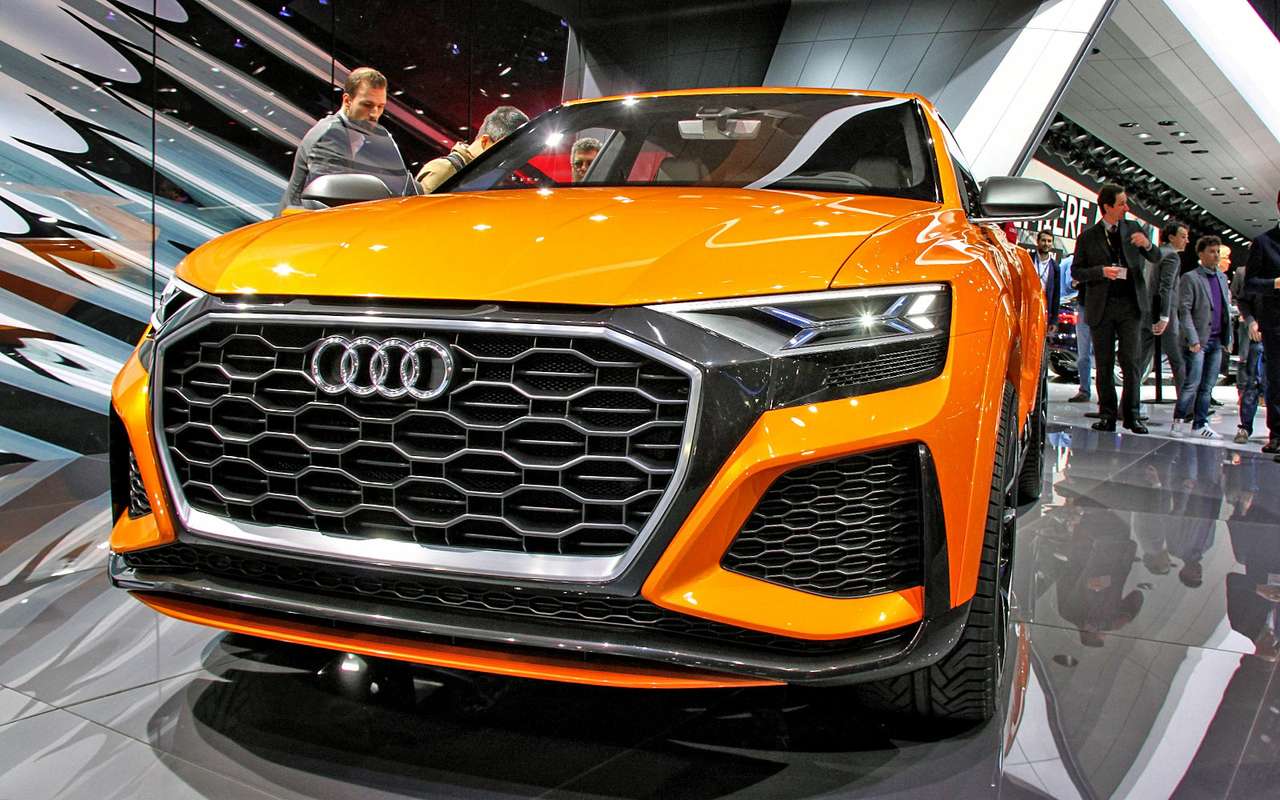 Концепт-тюнинг: Audi Q8 приехал в Женеву с электрическим наддувом