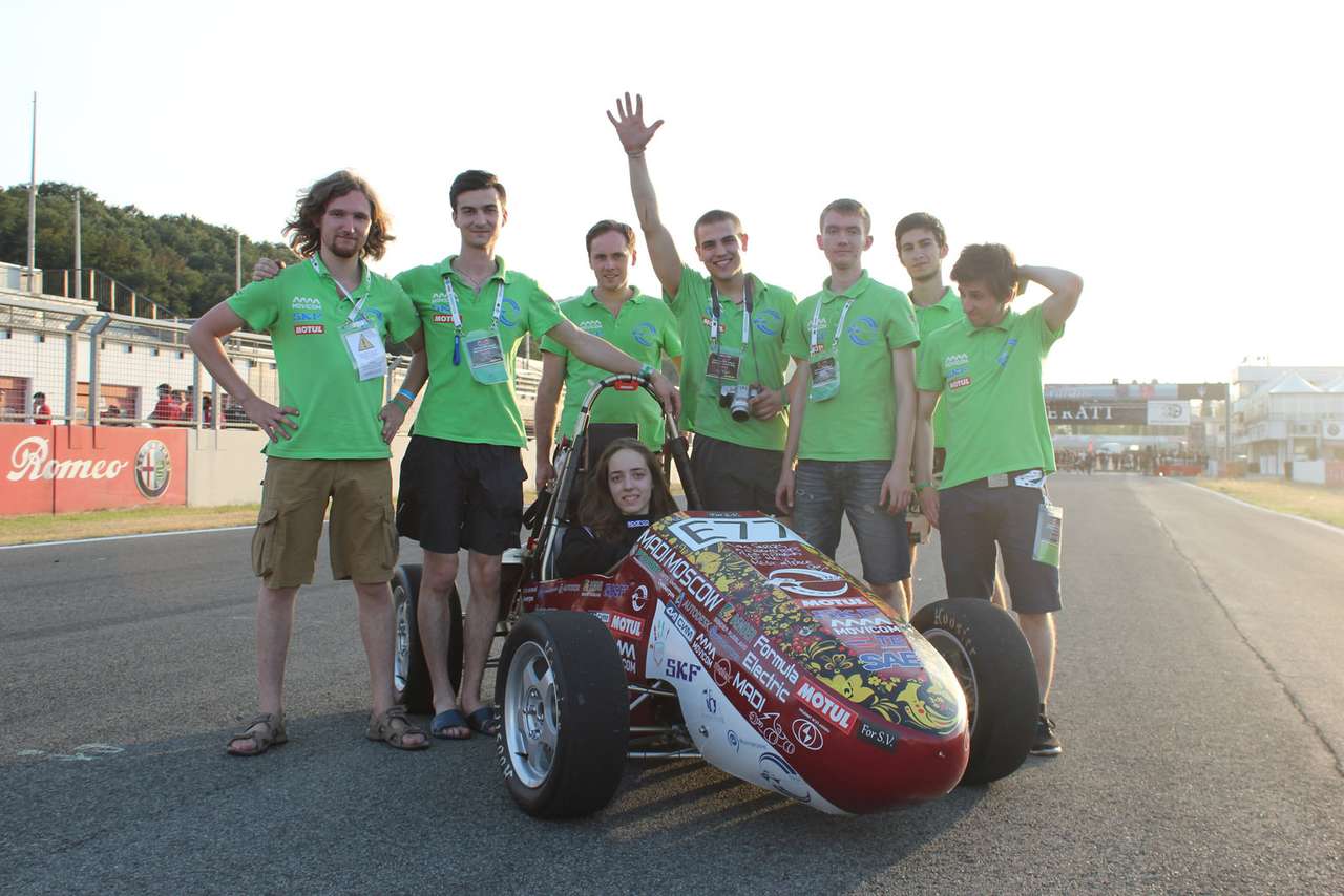 Российская команда получила приз на Формуле Студент