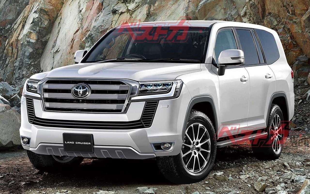 Рендер Toyota Land Cruiser 300, bestcarweb.jp