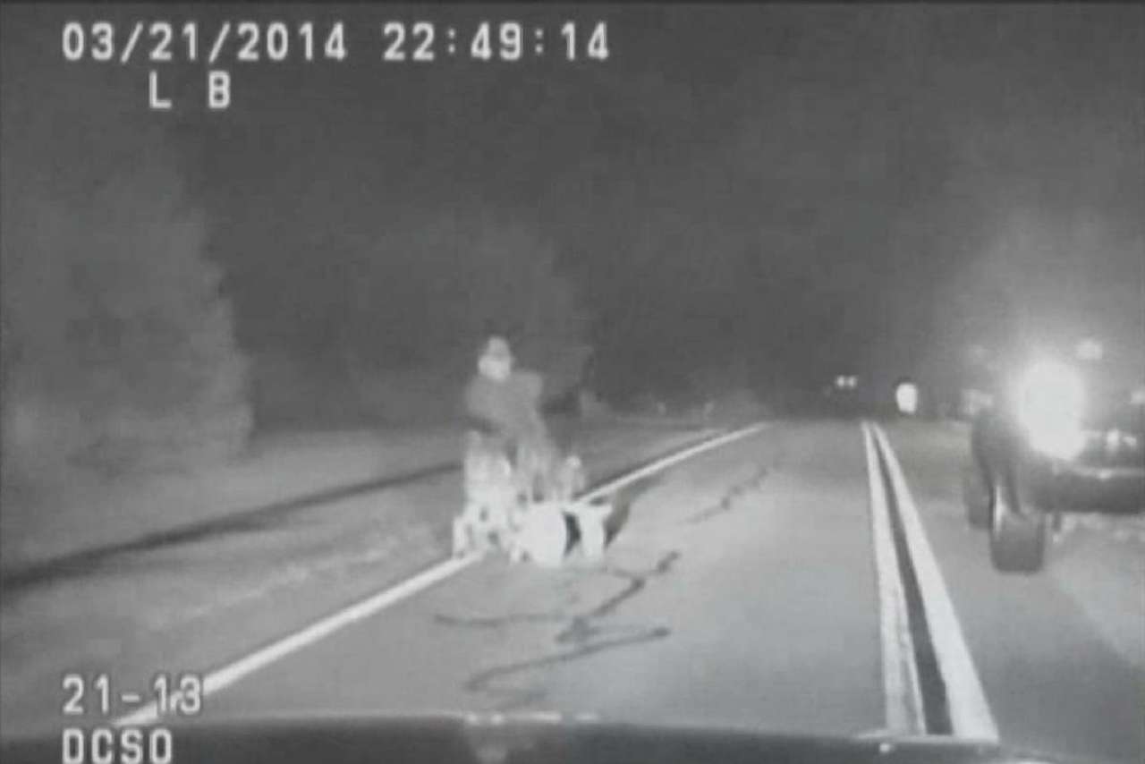 Инвалида оштрафовали за пьяную езду на коляске