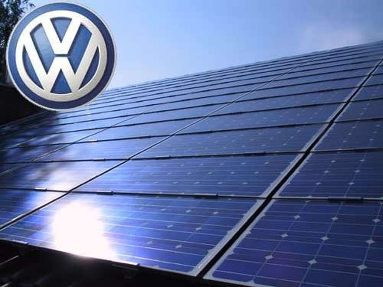 VW построил водородную АЗС на солнечных батареях