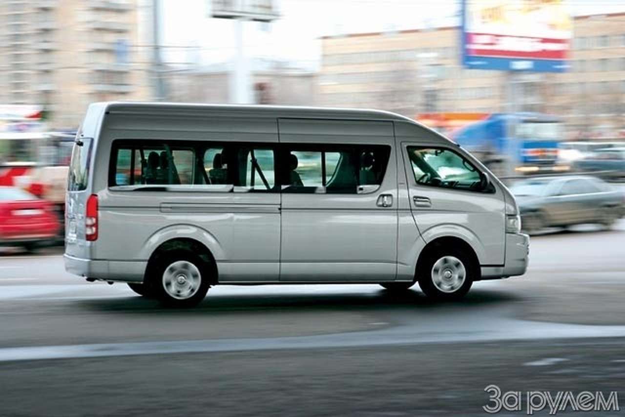 Toyota Hiace. В каботажном плавании
