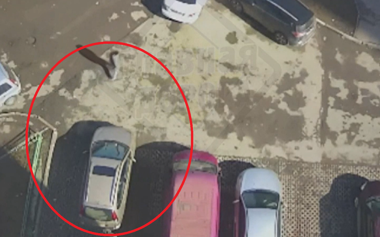 Как занять парковочное место и прослыть негодяем (видео)