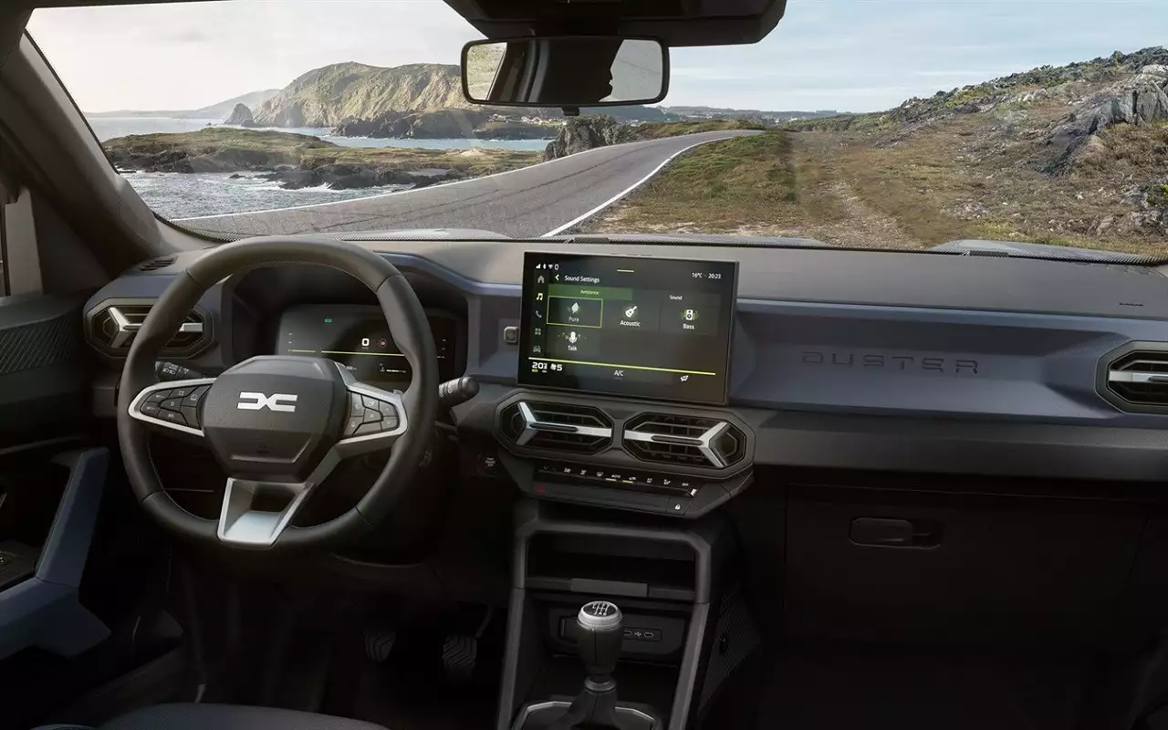 Интерьер Dacia Duster