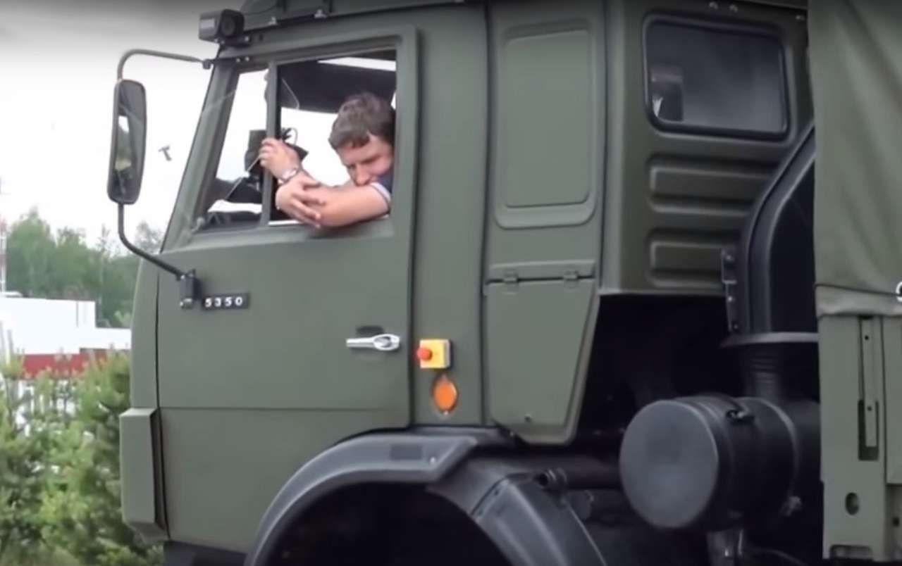 Первый беспилотный КАМАЗ