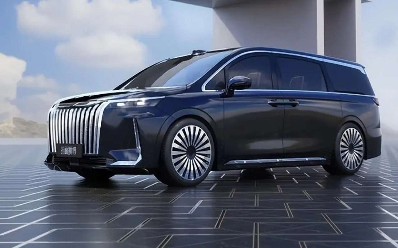 Минивэн Maextro - рендер, сделанный китайским блогером