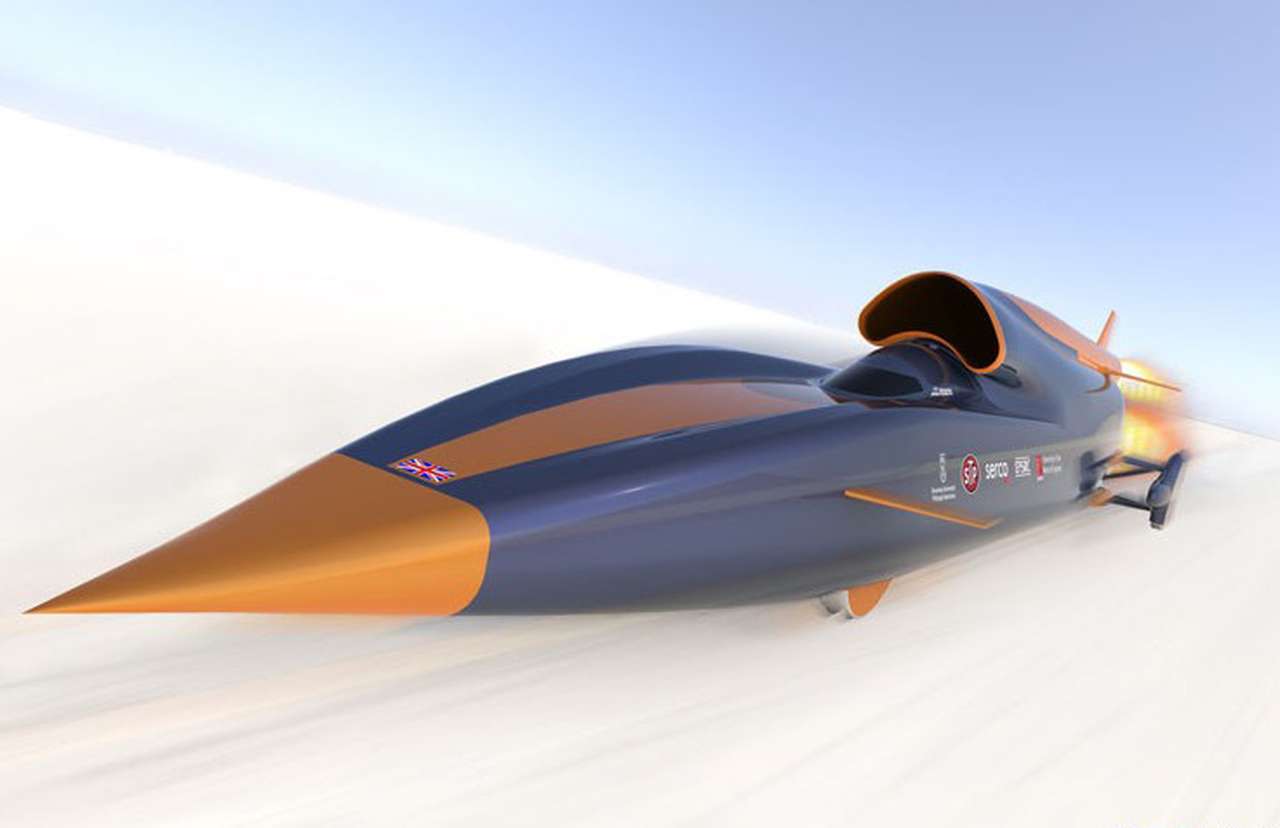 Сверхзвуковой Bloodhound SSC установит новый рекорд скорости