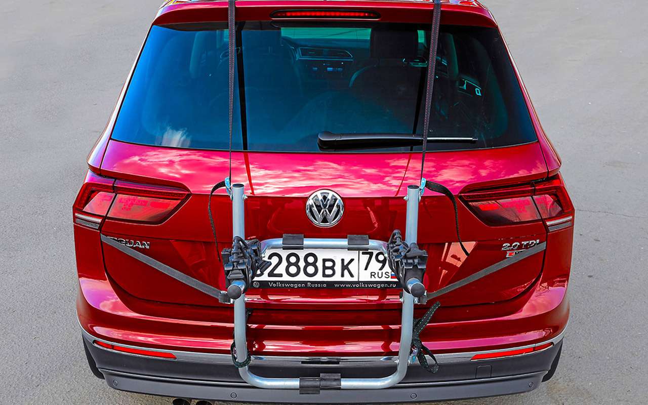 Проверено «За рулем»: велокрепление на пятую дверь