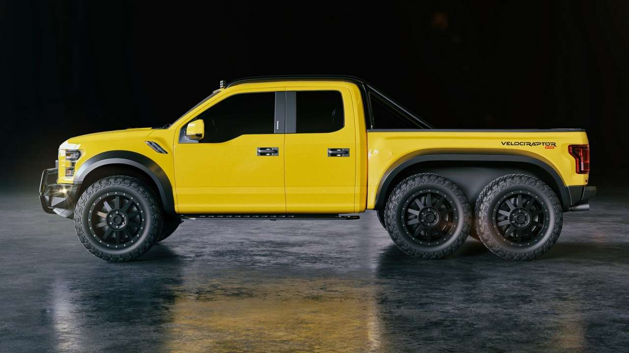 Hennessey VelociRaptor 6×6 – король бездорожья за $295 000