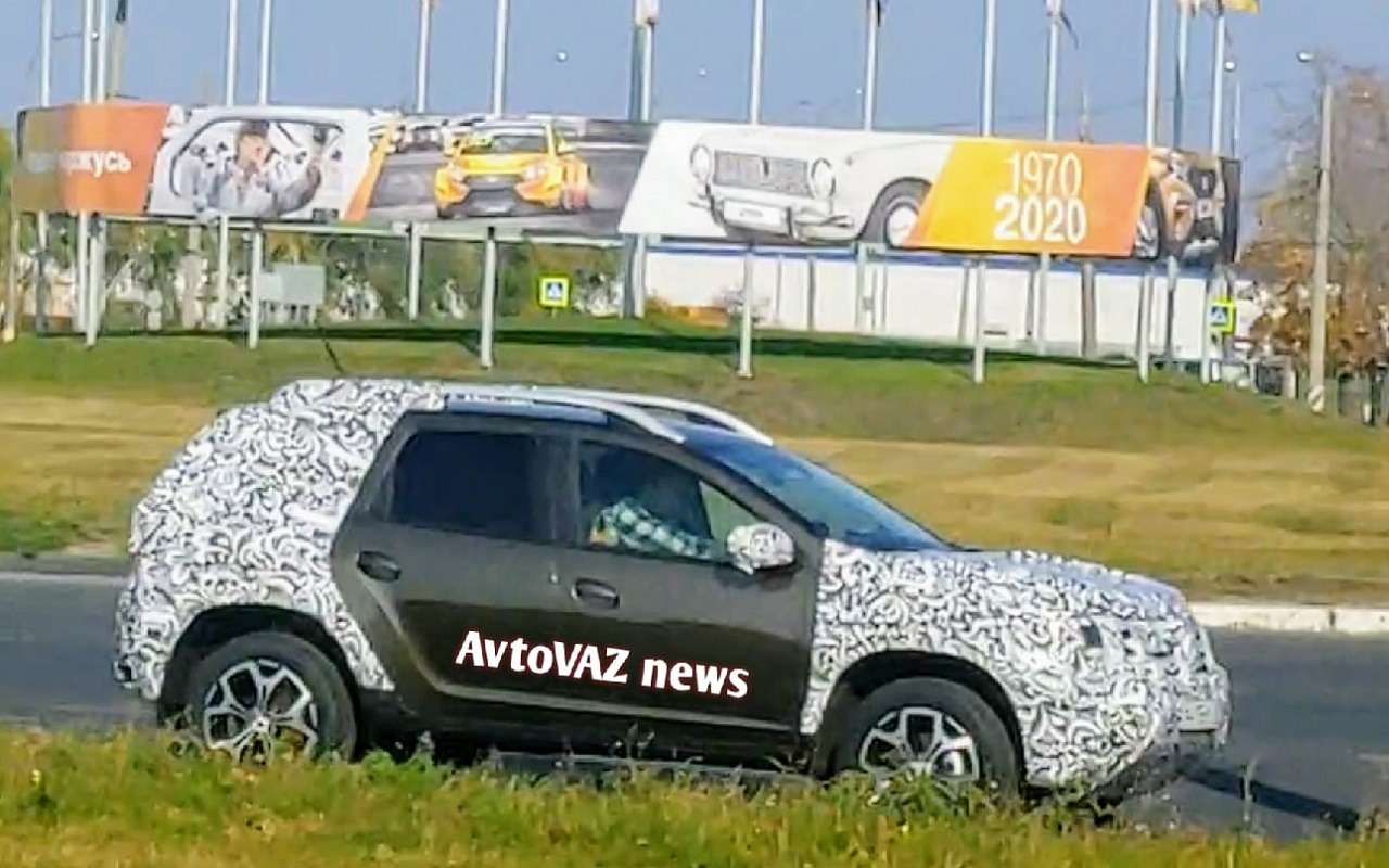 АВТОВАЗ испытывает в Тольятти обновленный Duster