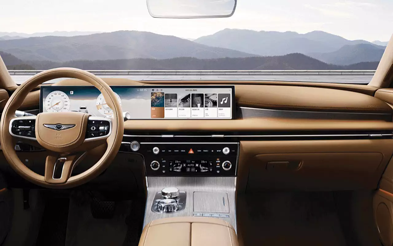 Интерьер Genesis G80 2026