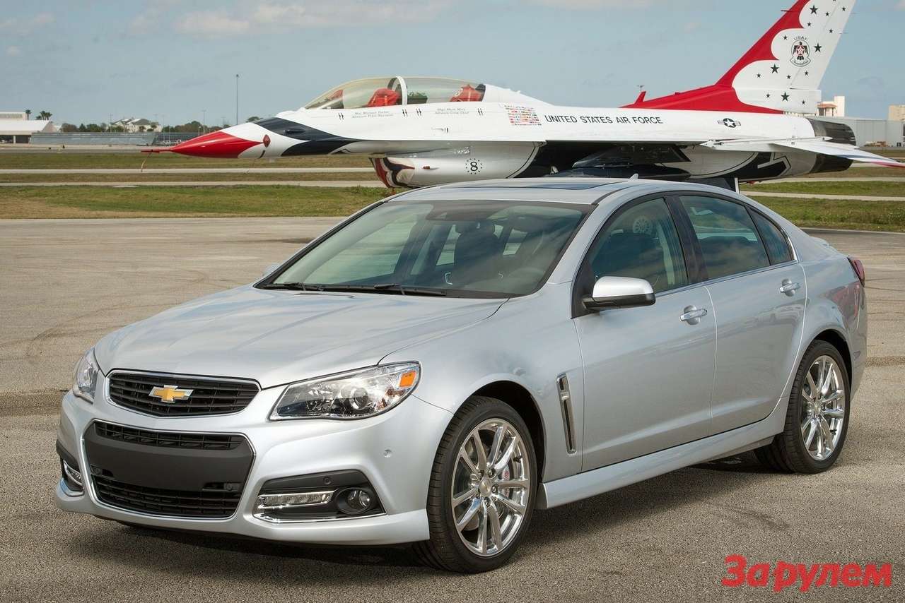 Chevrolet показала новый заднеприводный спортседан
