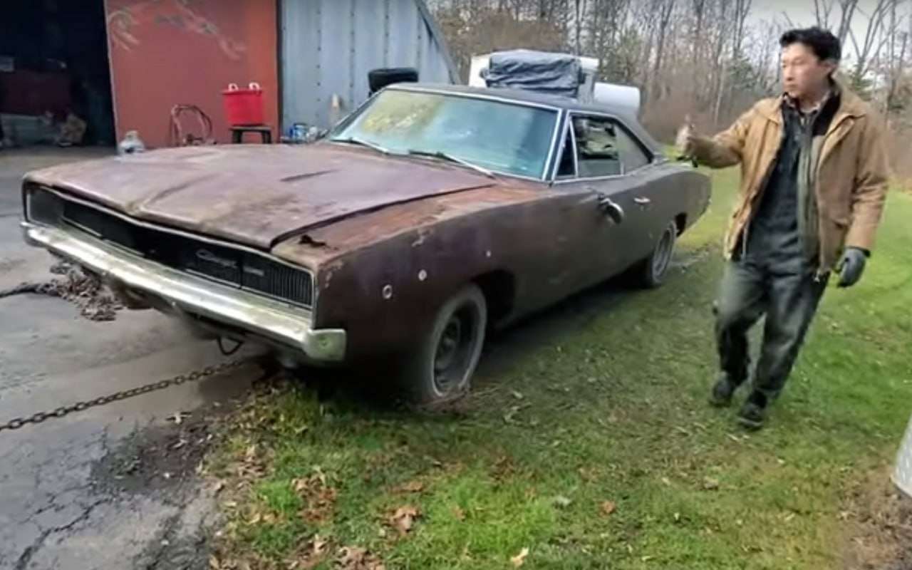 Древний Dodge после 40 лет в сарае получил второй шанс