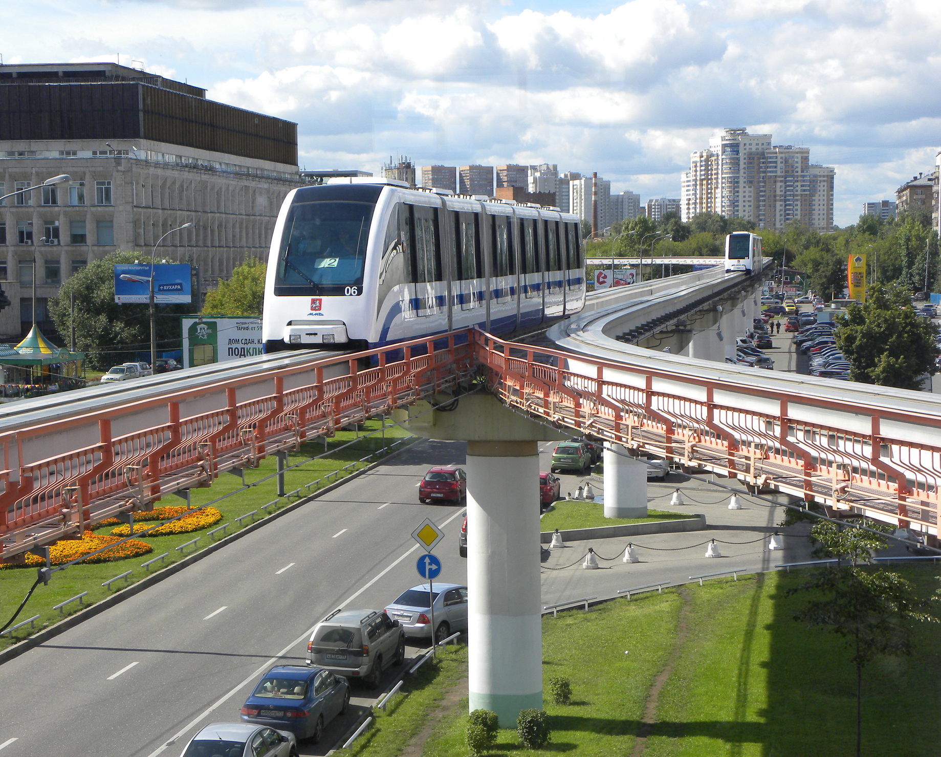 Наземные станции метро в москве