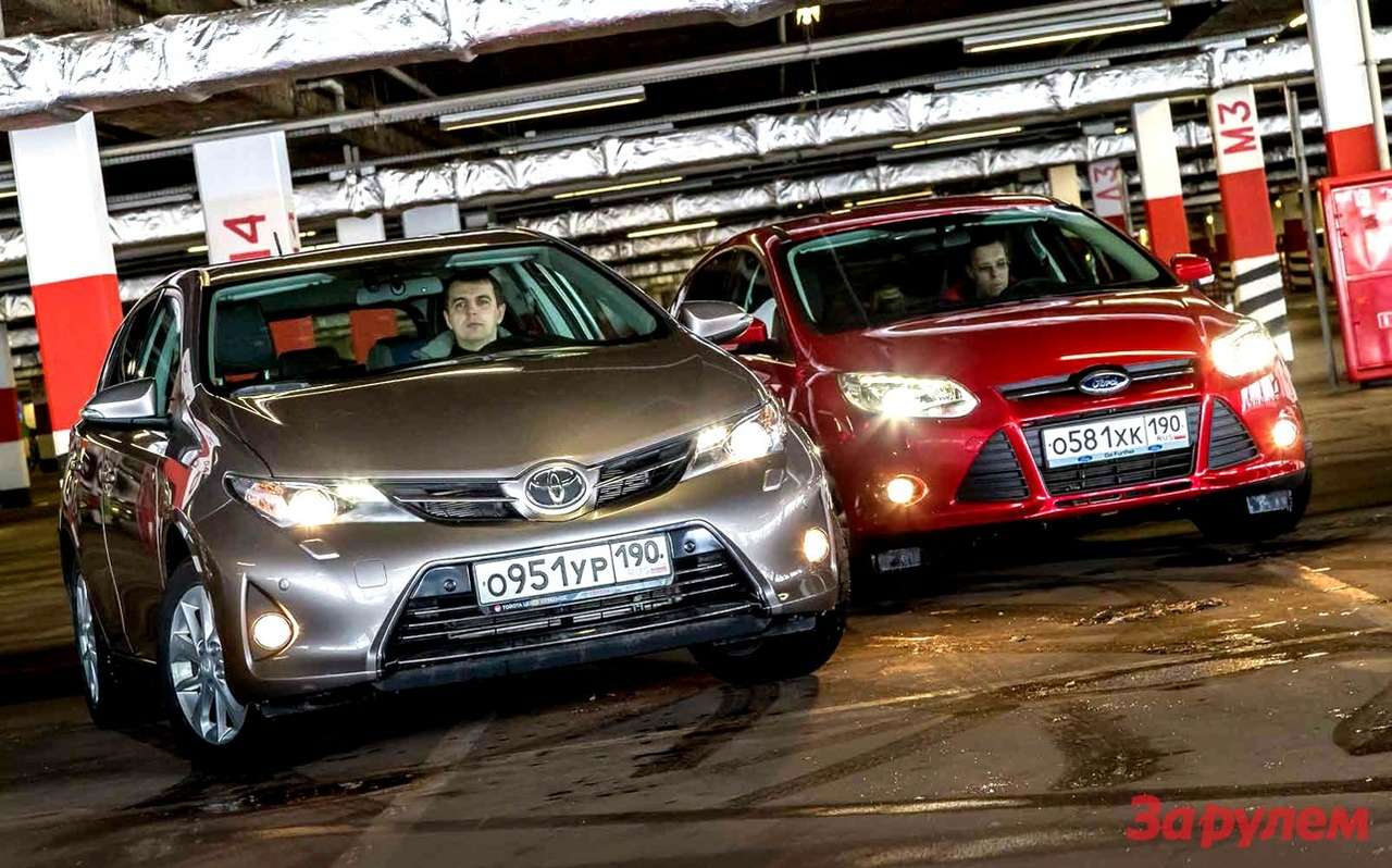 Toyota Auris, Ford Focus