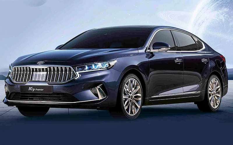 Телевизор в сборе (Передняя панель крепления облицовки (телевизор)) Kia K5 (2020