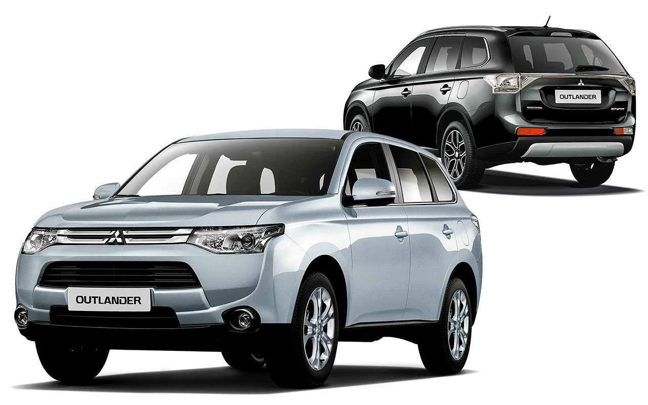 Mitsubishi Outlander третьего поколения