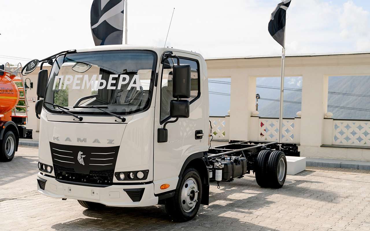 Новый 3,5-тонный грузовик КАМАЗ 5 появился в продаже