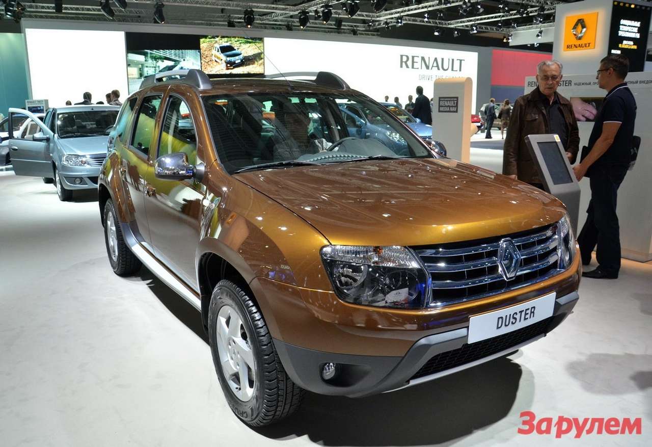 Renault Duster оснастят встроенной навигацией