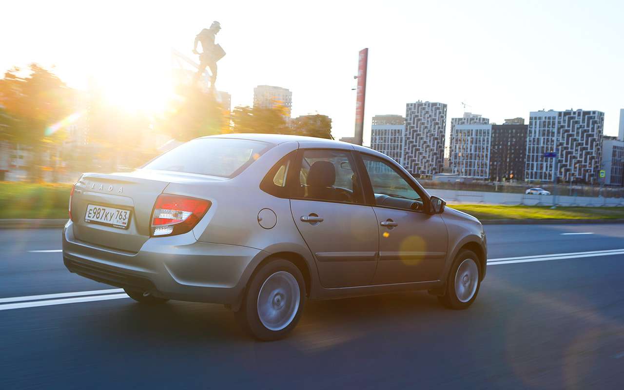 Стартовали продажи Lada Granta с 16-клапанным двигателем