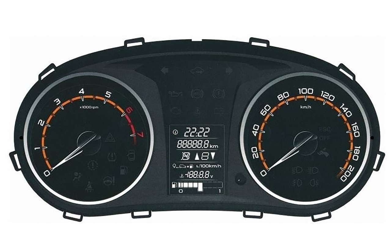 Рассекречена приборная панель обновленной Лады Гранты